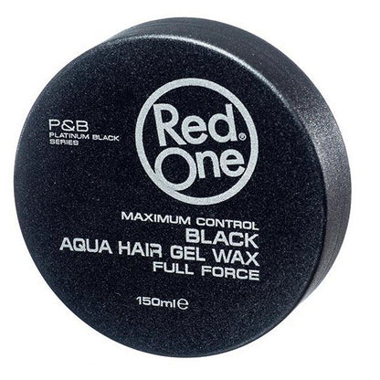 Red one wax black aqua hair gel wax